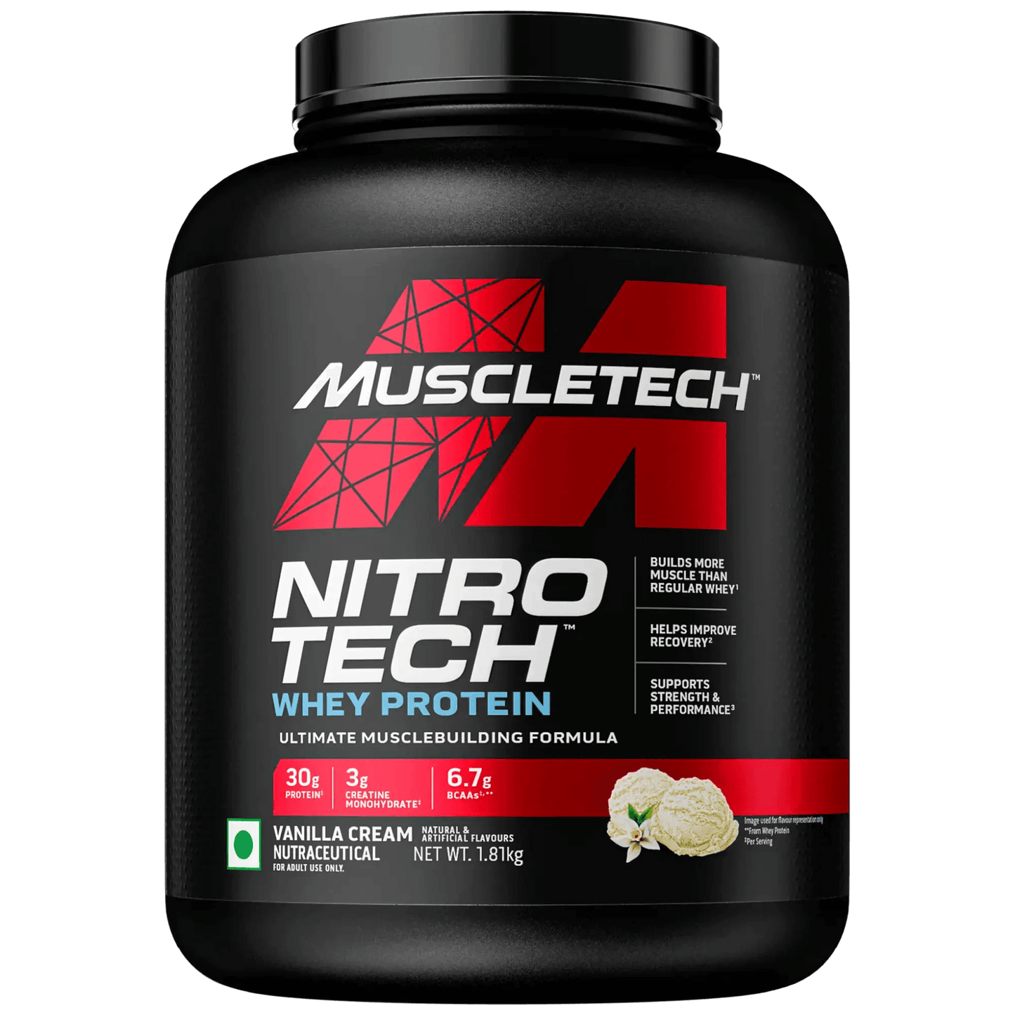 Muscletech Nitrotech Whey Protein - Muscle Engine Supplement Store