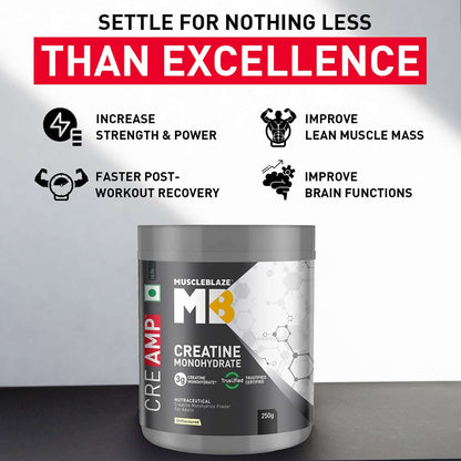MuscleBlaze Creatine Monohydrate CreAMP
