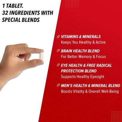 GNC Mega Men One Daily Multivitamin - Muscle Engine Supplement Store