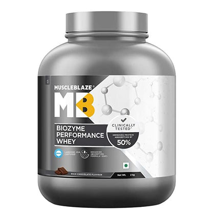 MuscleBlaze Biozyme Performance Whey - Muscle Engine Supplement Store