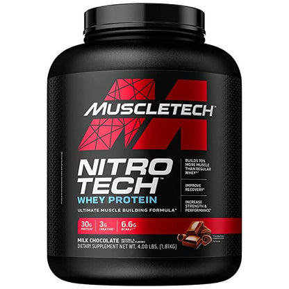 Muscletech Nitrotech Whey Protein - Muscle Engine Supplement Store