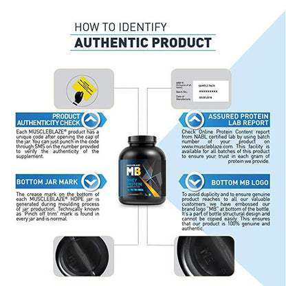 MuscleBlaze 100% Whey Protein - Muscle Engine Supplement Store