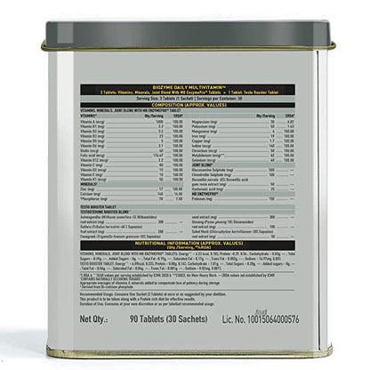 MuscleBlaze Biozyme Daily Multivitamin - Muscle Engine Supplement Store