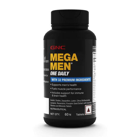 GNC Mega Men One Daily Multivitamin - Muscle Engine Supplement Store