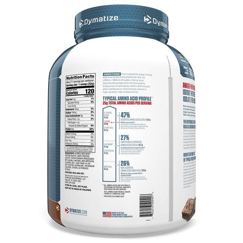 Dymatize Iso100 Hydrolyzed Whey Protein - Muscle Engine Supplement Store