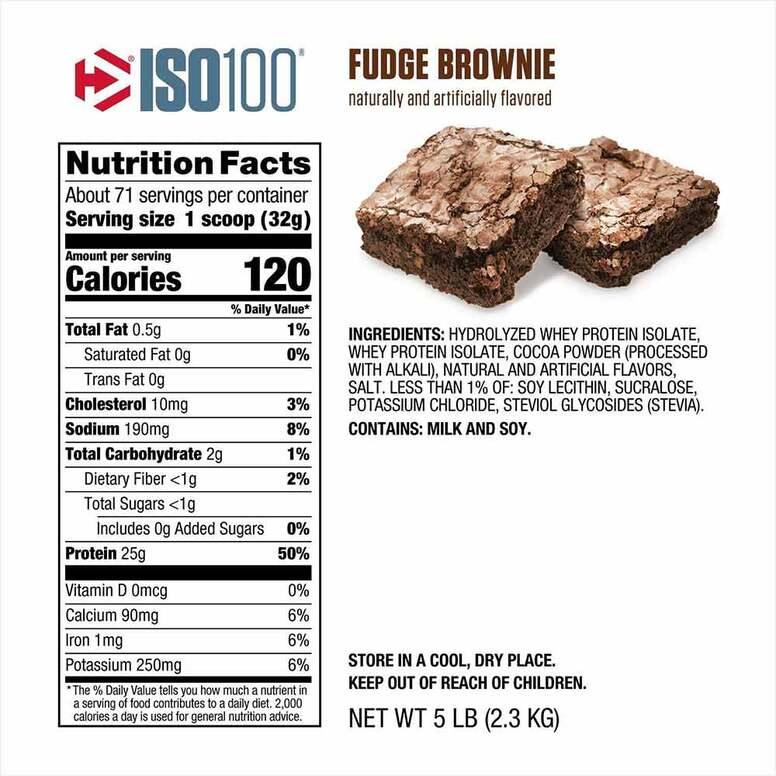 Dymatize Iso100 Hydrolyzed Whey Protein - Muscle Engine Supplement Store