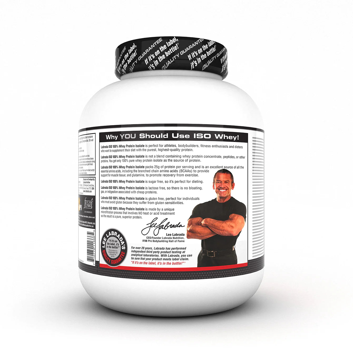Labrada ISO 100% Whey Protein Isolate - Muscle Engine Supplement Store