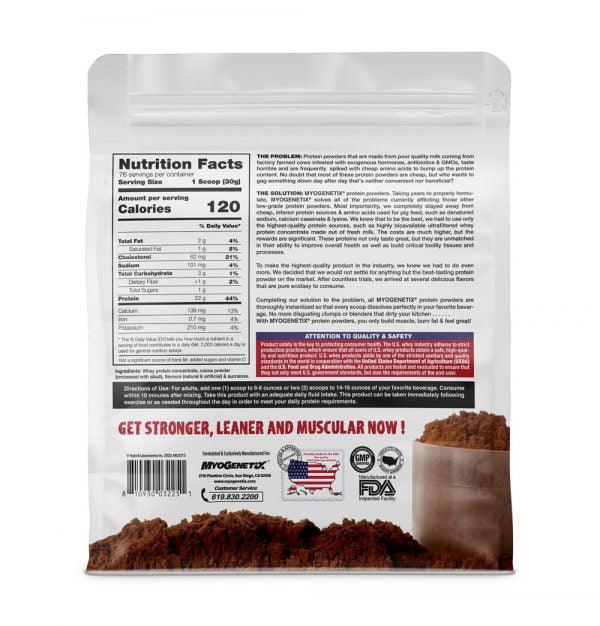 Myogenetix 100% Premium Whey Protein - Muscle Engine Supplement Store
