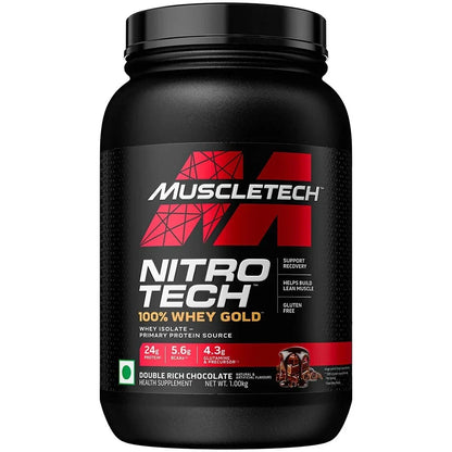 Muscletech Nitrotech 100% Whey Gold Protein - Muscle Engine Supplement Store