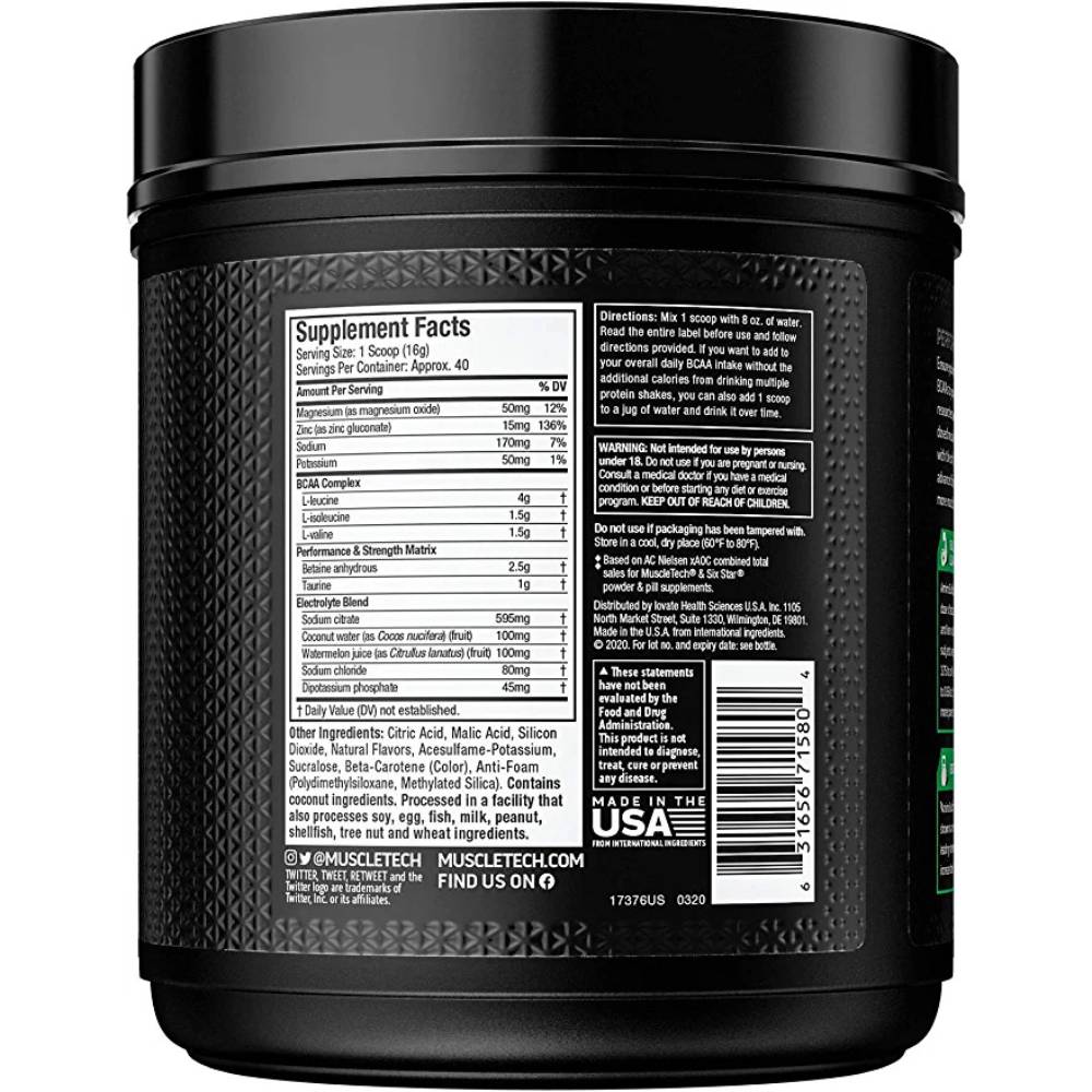 Muscletech Amino Build Bcaa - Muscle Engine Supplement Store