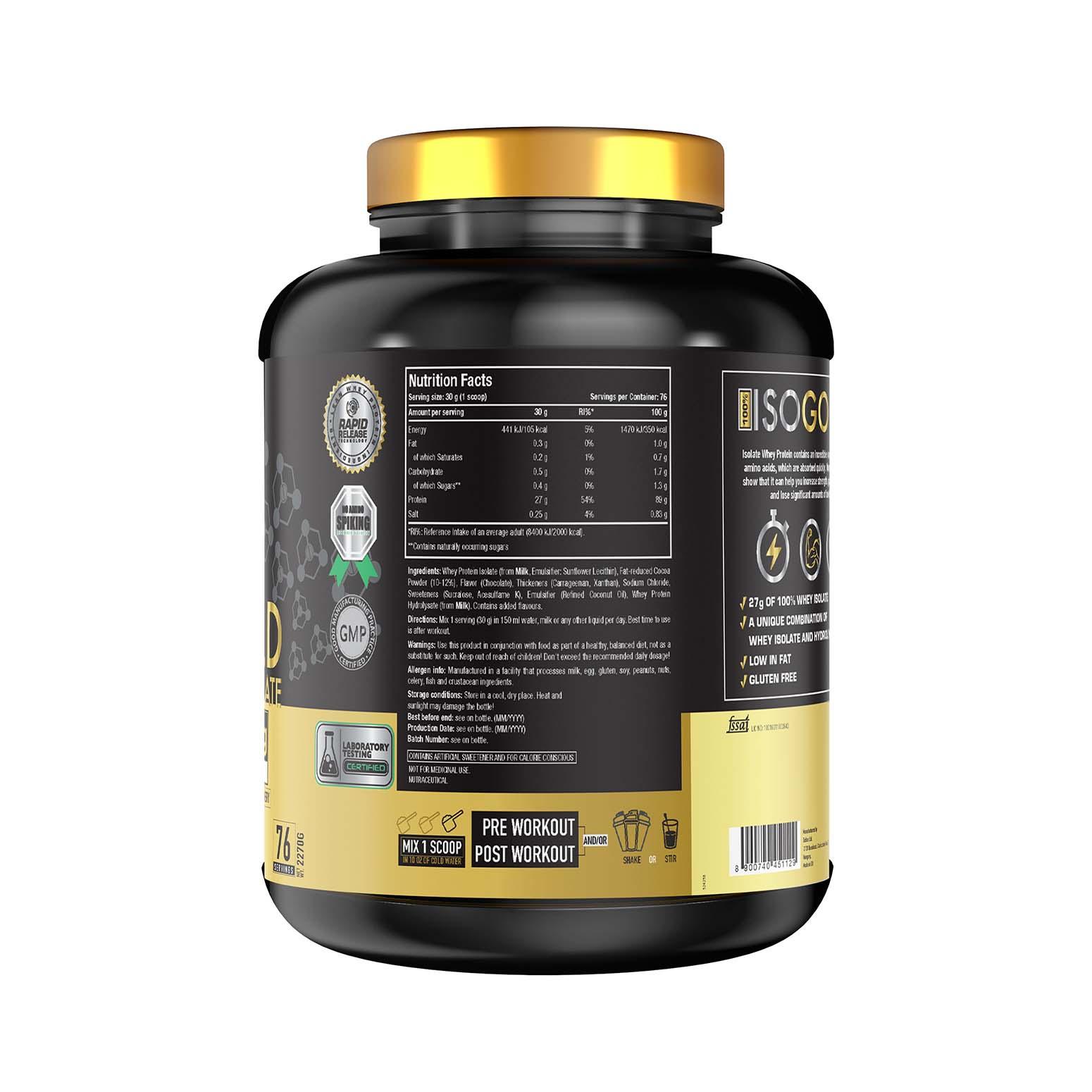 One Science Nutrition Iso Gold Whey Protein - Muscle Engine Supplement Store