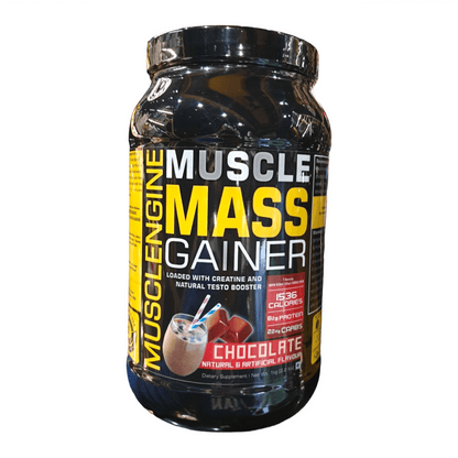 Muscle Engine (ME) Muscle Mass Gainer With Creatine & Natural Test Booster - Muscle Engine Supplement Store