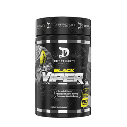 Dragon Pharma Black Viper Fat Burner - Muscle Engine Supplement Store