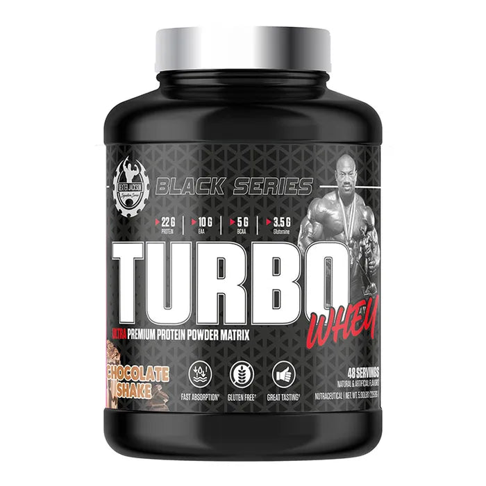 Dexter Jackson Black Series Turbo Whey - Muscle Engine Supplement Store