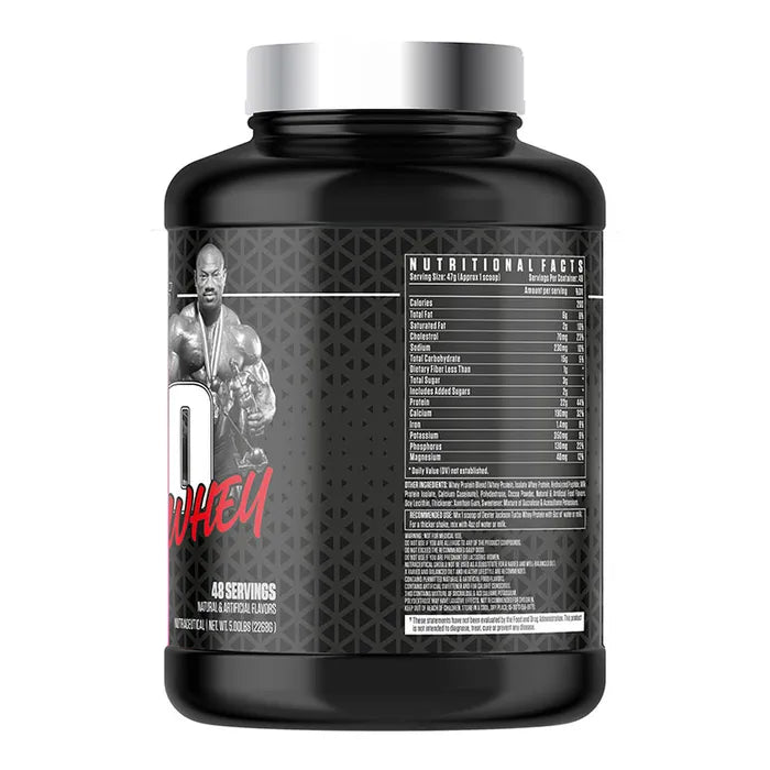Dexter Jackson Black Series Turbo Whey - Muscle Engine Supplement Store