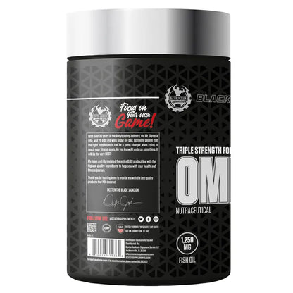 Dexter Jackson Black Series Omega-3 - Muscle Engine Supplement Store