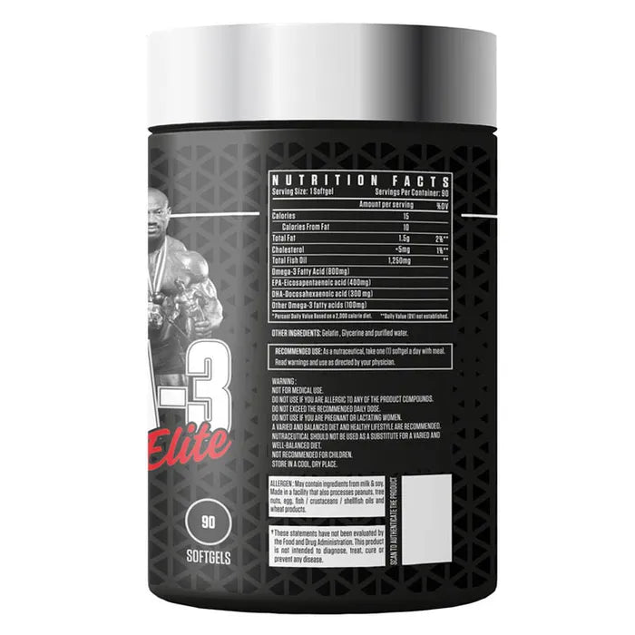 Dexter Jackson Black Series Omega-3 - Muscle Engine Supplement Store
