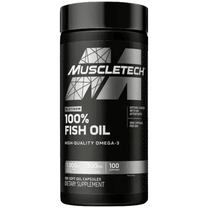 Muscletech Platinum 100% Omega Fish Oil - Muscle Engine Supplement Store