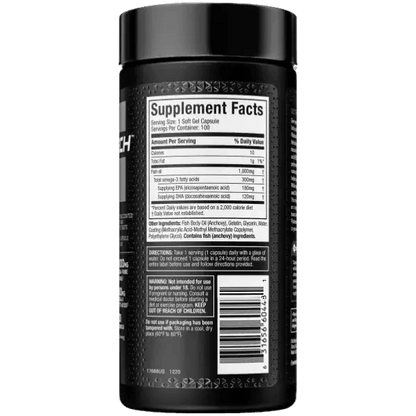 Muscletech Platinum 100% Omega Fish Oil - Muscle Engine Supplement Store