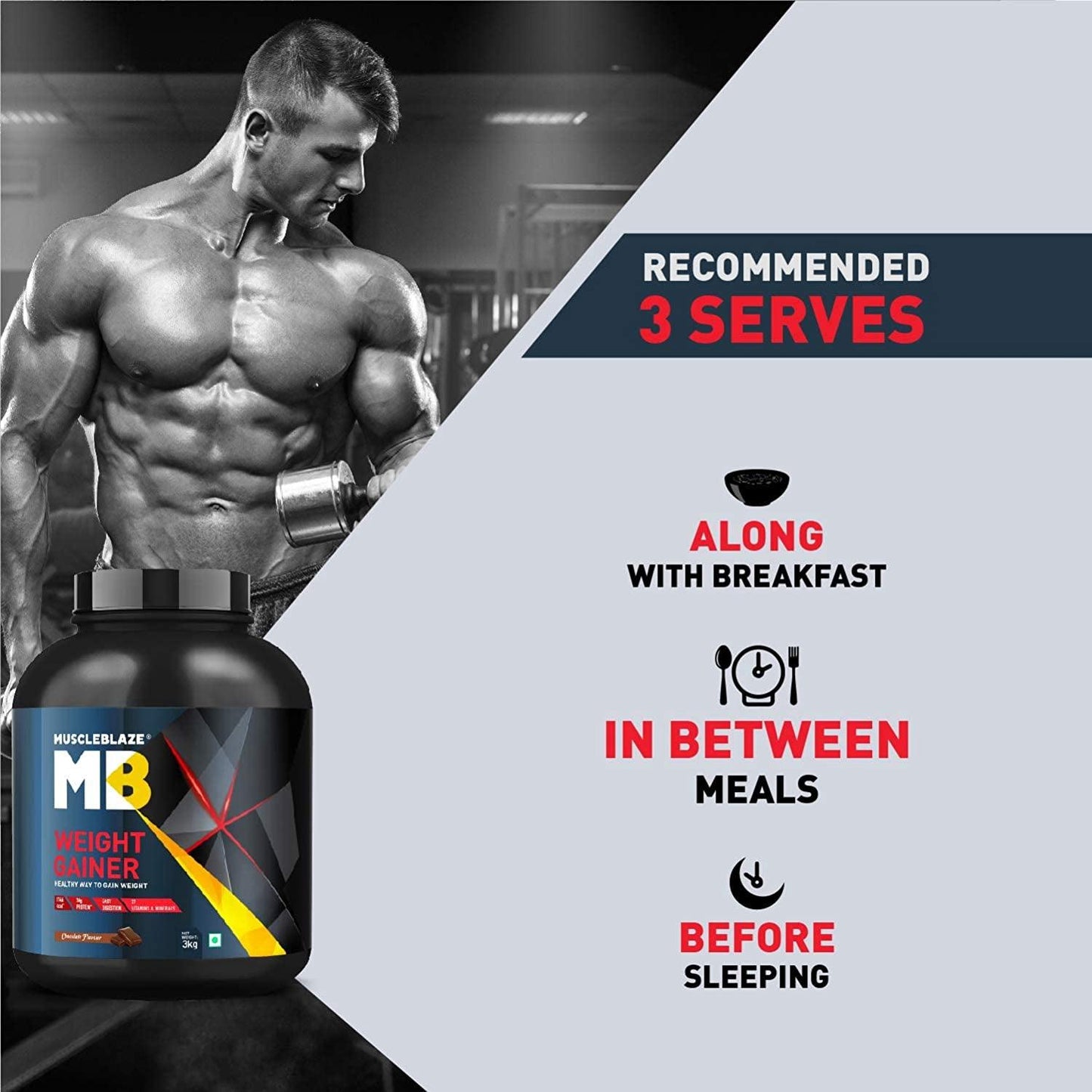 MuscleBlaze Weight Gainer - Muscle Engine Supplement Store