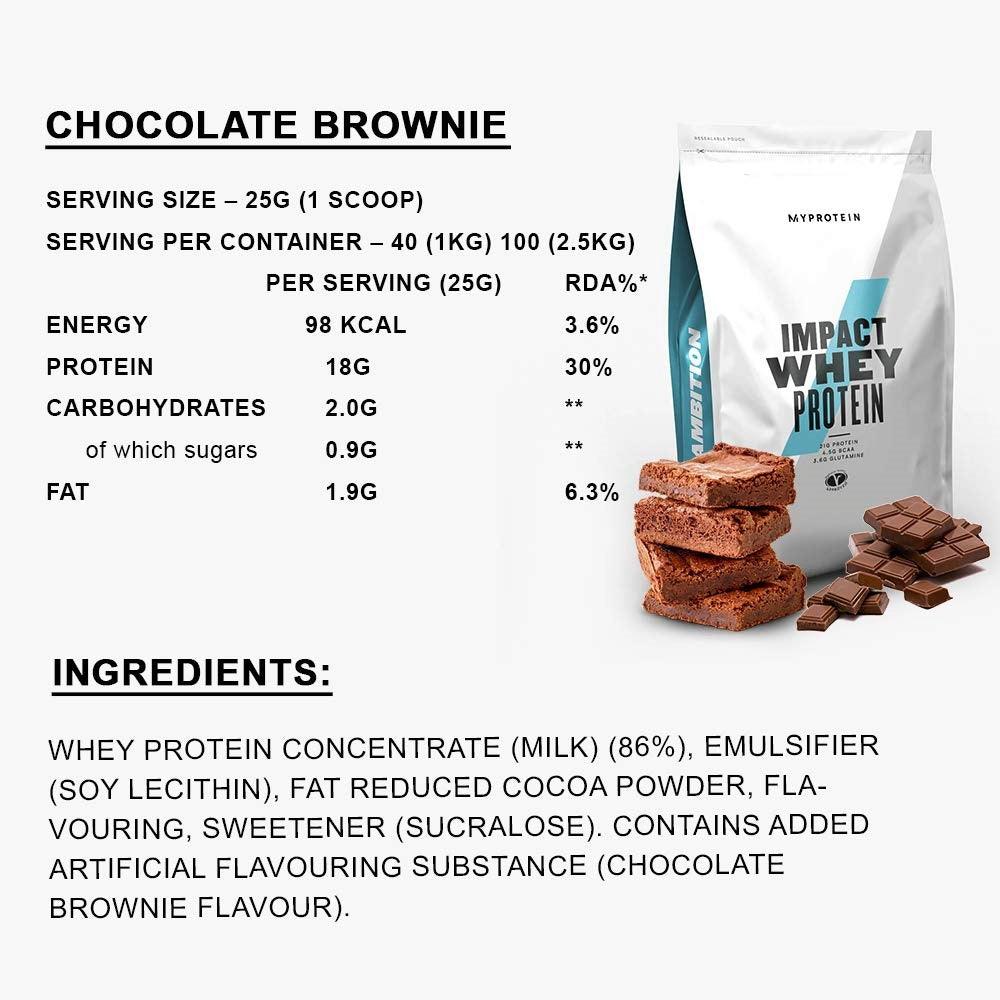 Myprotein Impact Whey Protein - Muscle Engine Supplement Store