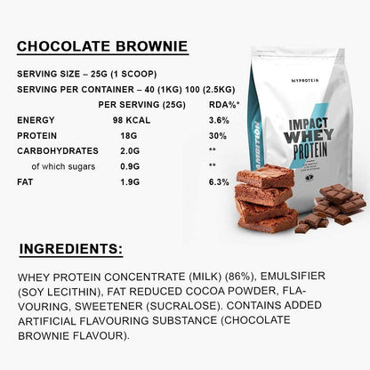 Myprotein Impact Whey Protein - Muscle Engine Supplement Store