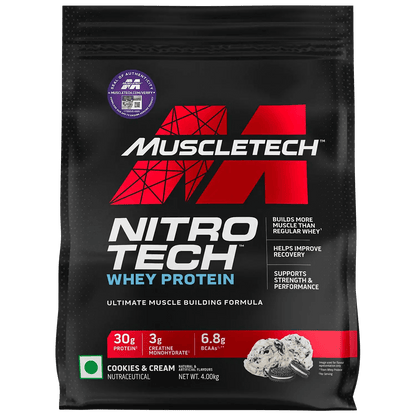 Muscletech Nitrotech Whey Protein - Muscle Engine Supplement Store