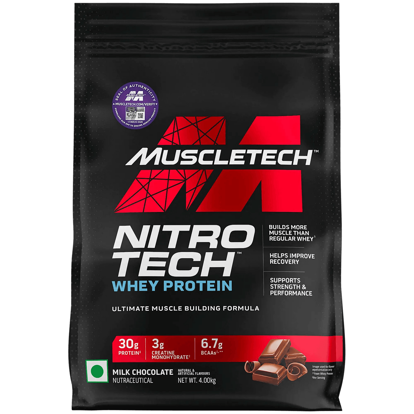 Muscletech Nitrotech Whey Protein - Muscle Engine Supplement Store