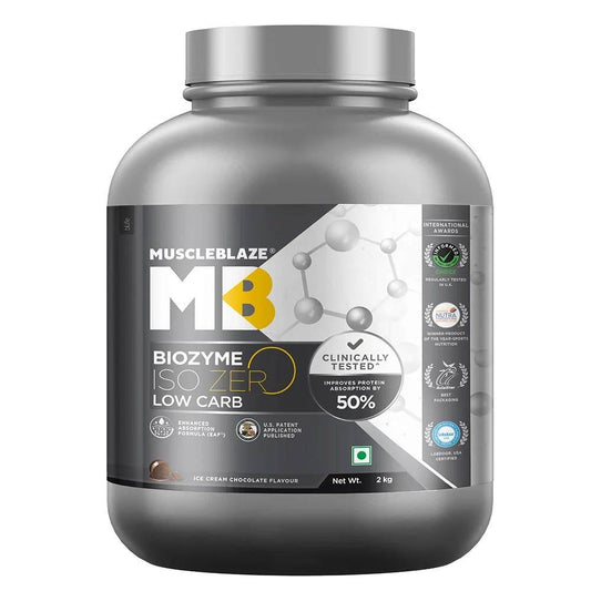 MuscleBlaze Biozyme Iso-Zero - Muscle Engine Supplement Store
