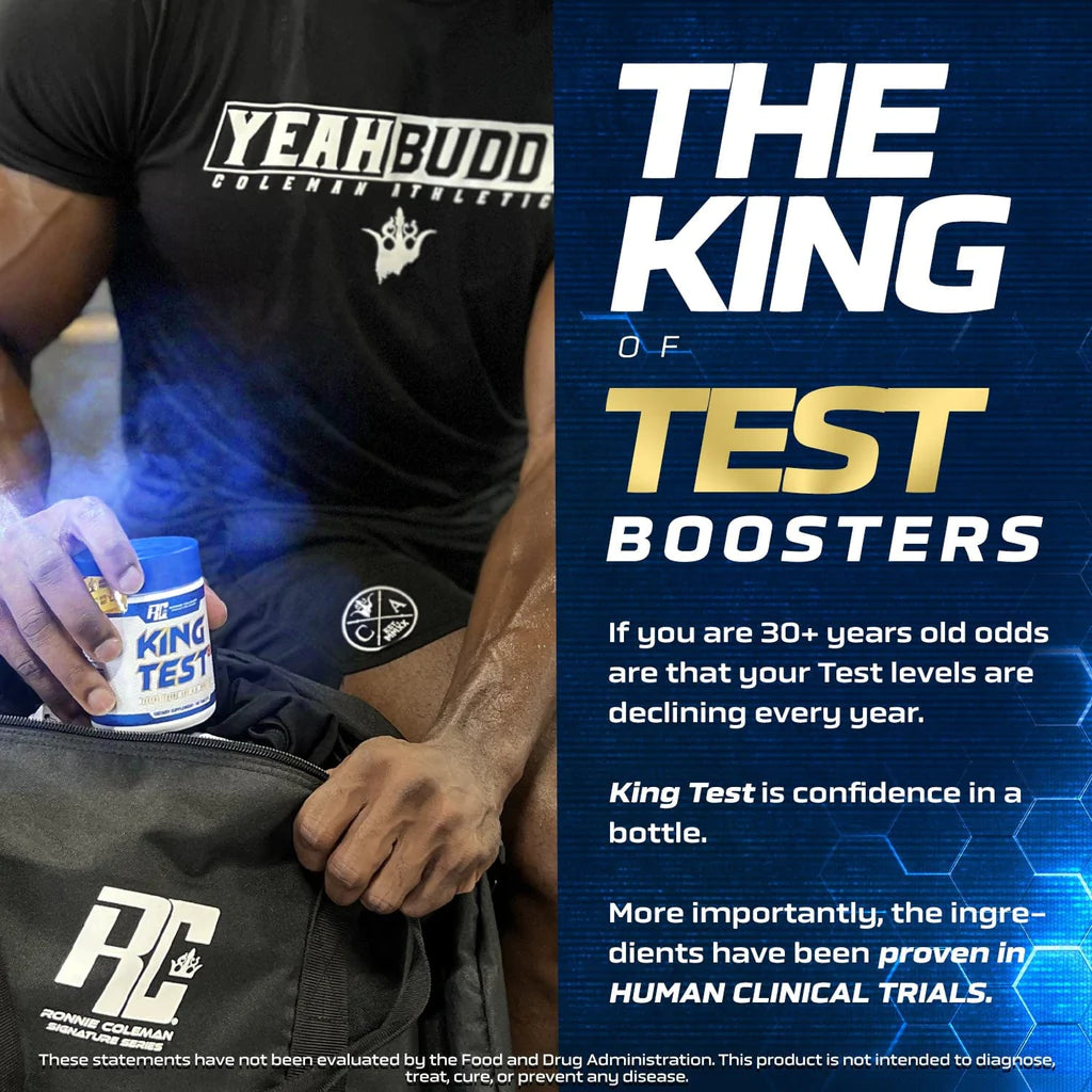 Ronnie Coleman Signature Series King Test 8X - Muscle Engine Supplement Store