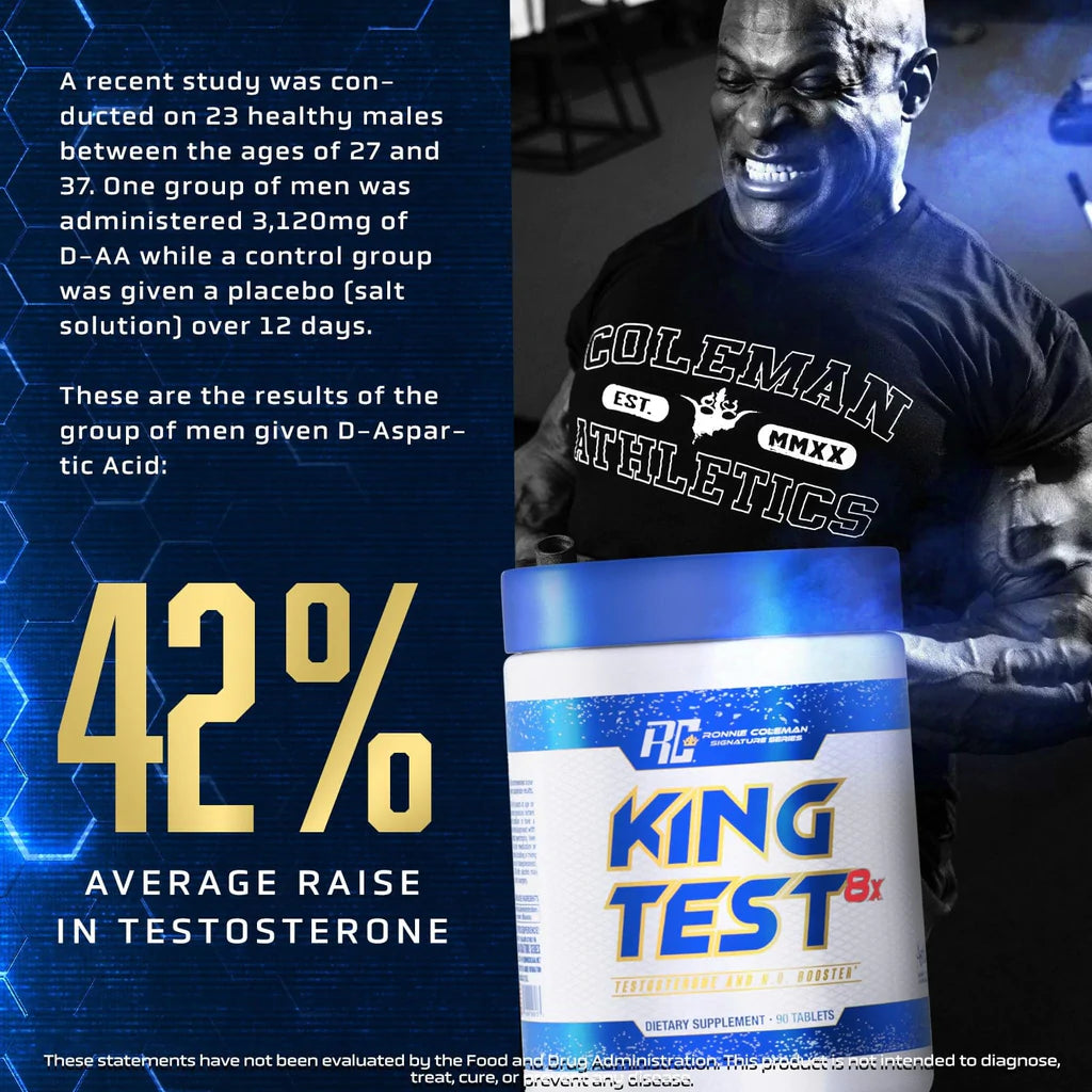 Ronnie Coleman Signature Series King Test 8X - Muscle Engine Supplement Store