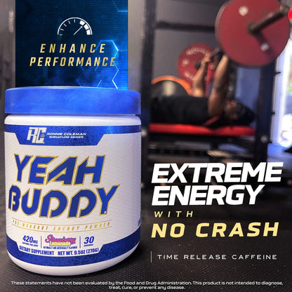 Ronnie Coleman Signature Series Yeah Buddy Pre-Workout - Muscle Engine Supplement Store