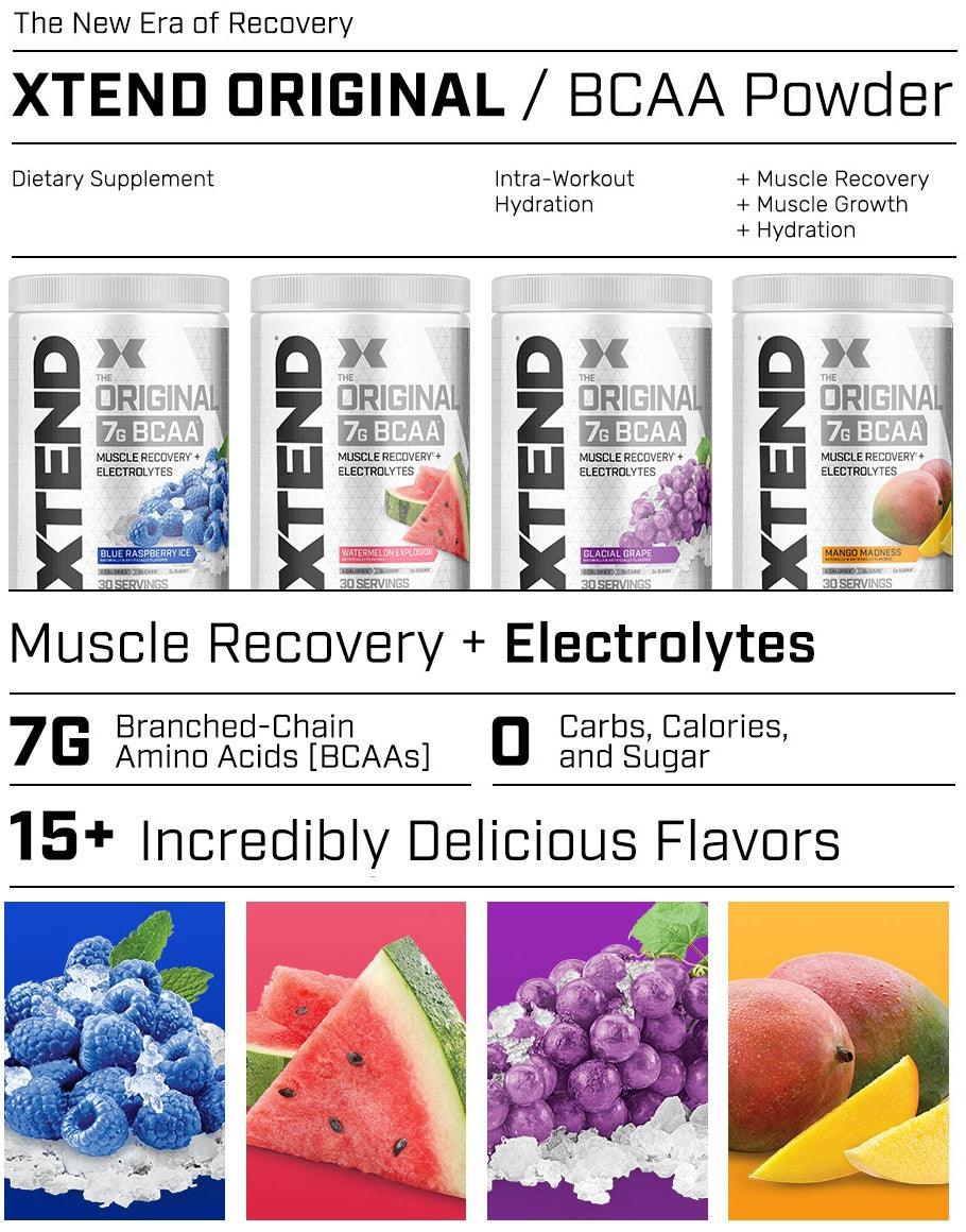 Scivation Xtend Bcaa Powder - Muscle Engine Supplement Store