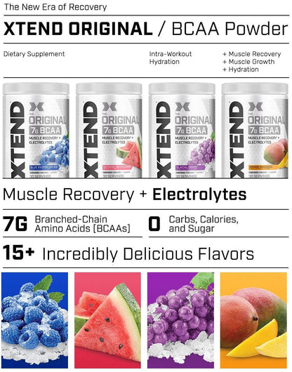Scivation Xtend Bcaa Powder - Muscle Engine Supplement Store